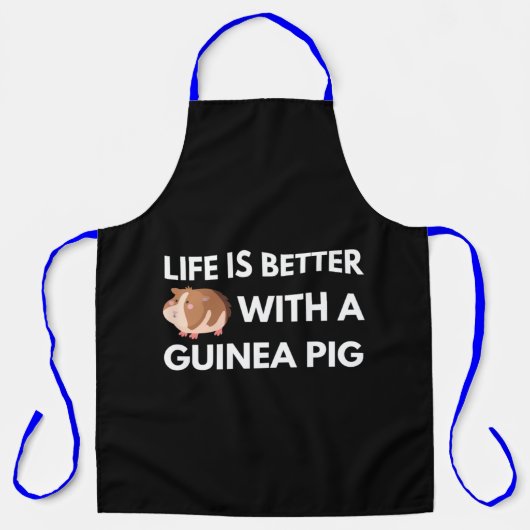 Guinea Pig Lover Schort (Voorkant)