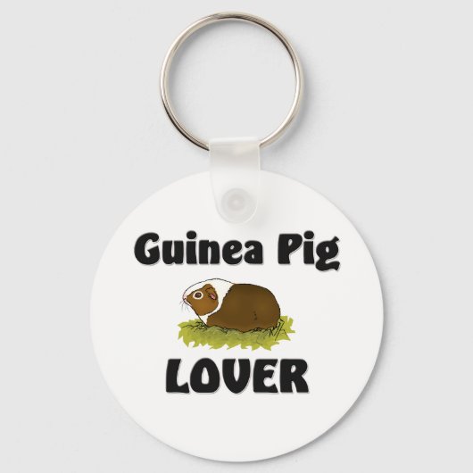 Guinea Pig Lover Sleutelhanger (Voorkant)