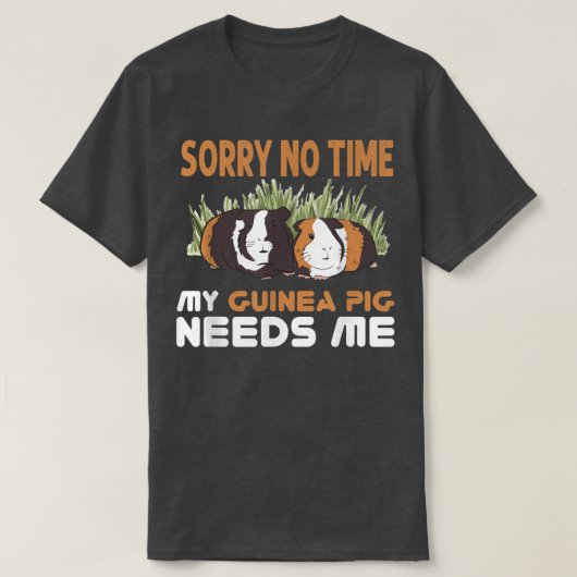 Guinea Pig Lover T-shirt (Design voorkant)