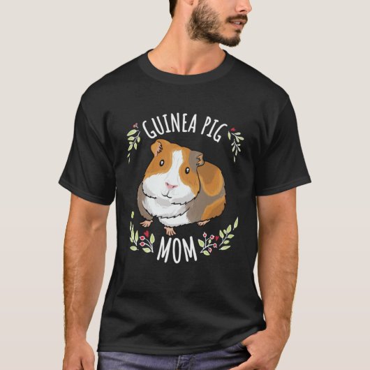 Guinea Pig Mom  1 T-shirt (Voorkant)