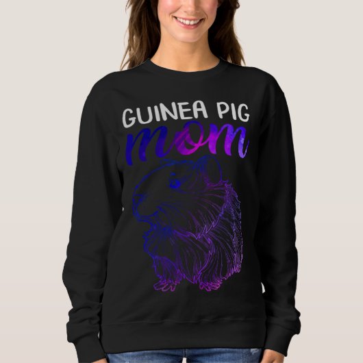 Guinea Pig Mom Cute Furry Potato Cavy Guinea Mom M Trui (Voorkant)