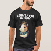 Guinea Pig Mom Dad Piggy Chew Cage 1 T-shirt (Voorkant)