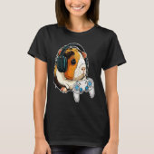 Guinea Pig Mom Dad Piggy Chew Cage 7 T-shirt (Voorkant)