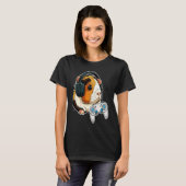 Guinea Pig Mom Dad  Piggy  Chew Cage  7 T-shirt (Voorkant volledig)