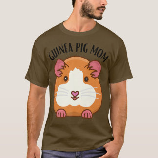 Guinea Pig Mom Girls Women T-shirt
