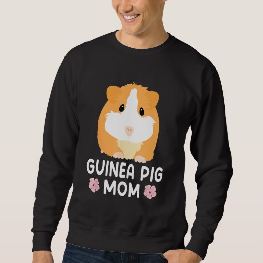 Guinea Pig Mom Guinea Pig   Mama Mother Trui (Voorkant)