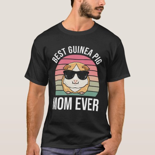 Guinea Pig Mom Guinea Pig T-shirt (Voorkant)