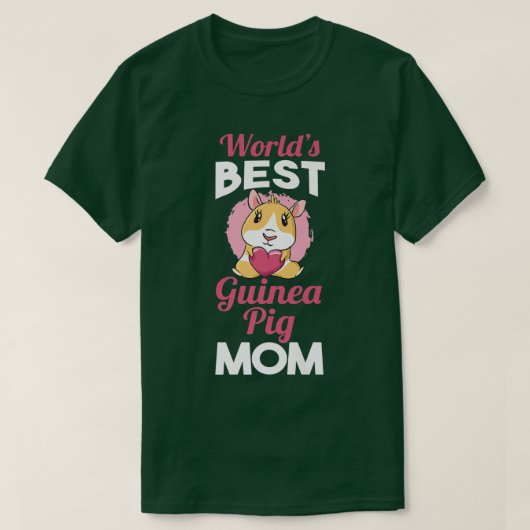 Guinea Pig Mom Premium2278  T-shirt (Design voorkant)