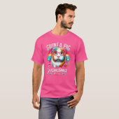 Guinea Pig Oma Retro Style T-shirt (Voorkant volledig)