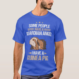 Guinea Pig Pet Peruvian Sheba guardian angel T-shirt