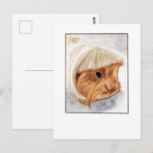 Guinea Pig Pet Selfie- DNM Briefkaarten (Voorkant / Achterkant)