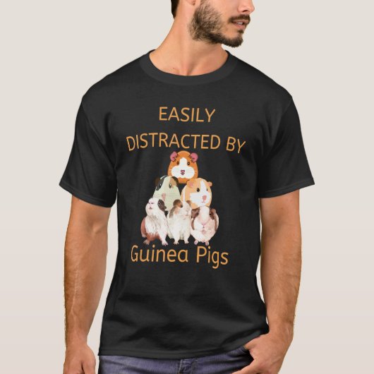 Guinea Pig Quote for a Guinea T-shirt (Voorkant)