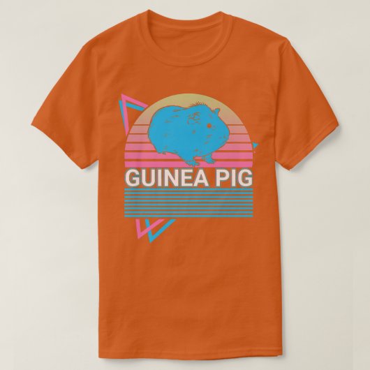 Guinea Pig Retro 527 T-shirt (Design voorkant)