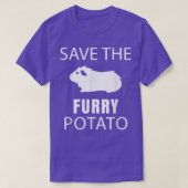 Guinea Pig - Save The Furry Potato  T-shirt (Design voorkant)