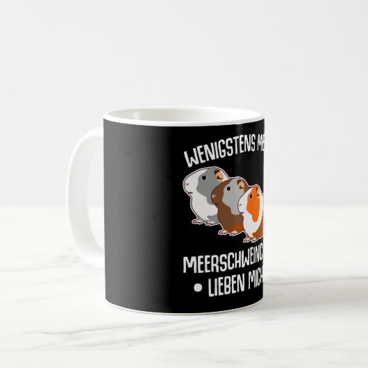 Guinea Pig Saying Joke Guinea Pig Koffiemok (Voorkant links)