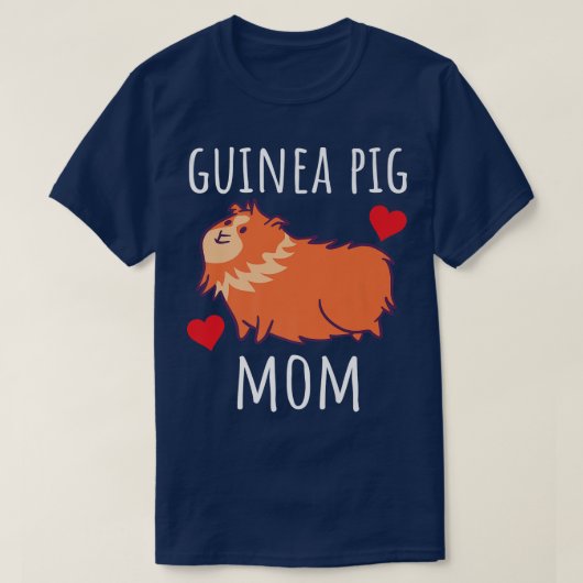 Guinea Pig Saying Owner  T-shirt (Design voorkant)