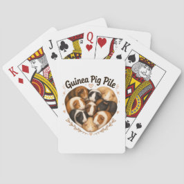 Guinea Pig Stapel Pokerkaarten