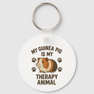 Guinea Pig Therapy Animal Sleutelhanger