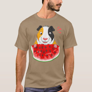 Guinea pig watermelon601 t-shirt