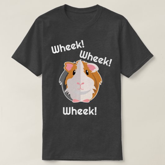 Guinea Pig Wheek Gift   Guinea Pigs Birthday Cloth T-shirt (Design voorkant)