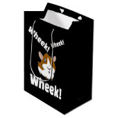 Guinea pig Wheek! Wheek! Medium Cadeauzakje (Voorkant Gekanteld)