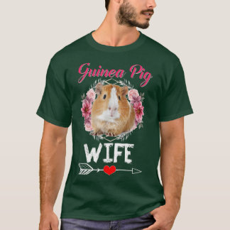 Guinea Pig Wife Costume Clothing Cute Guinea Pig L T-shirt