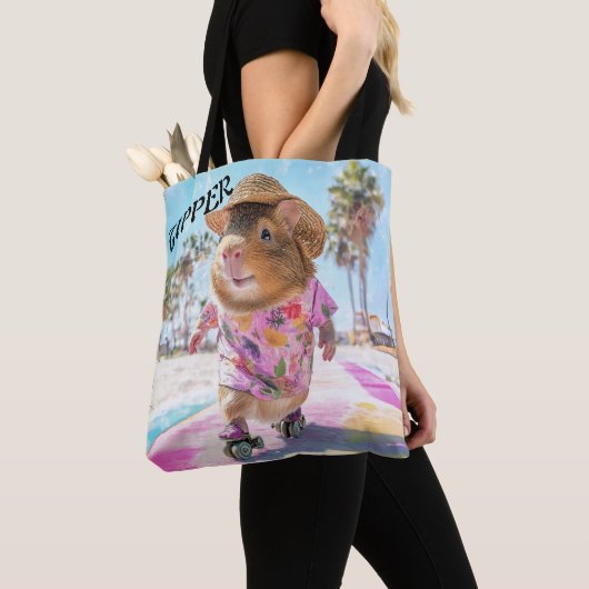 Guinea Pig Zipper In Pink With Style & Sass  Tote Bag (Dichtbij)