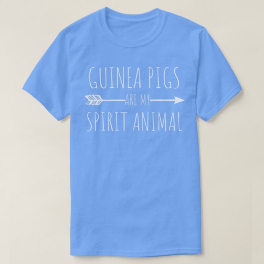 Guinea Pigs Are My Spirit Animal Tshirt Gift For M (Design voorkant)