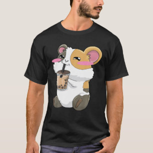 Guinea Pigs Boba Bubble Tea Anime Kawaii Cute Gift T-shirt