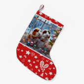 Guinea Pigs' Christmas Stocking Kleine Kerstsok (Voorkant (Hangend))