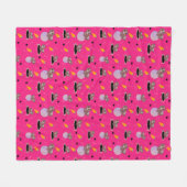 Guinea Pigs Fitness Funny Design Fleece Deken (Voorkant (Horizontaal))