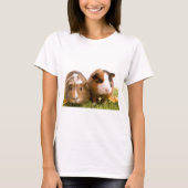 Guinea pigs on a lawn t-shirt (Voorkant)