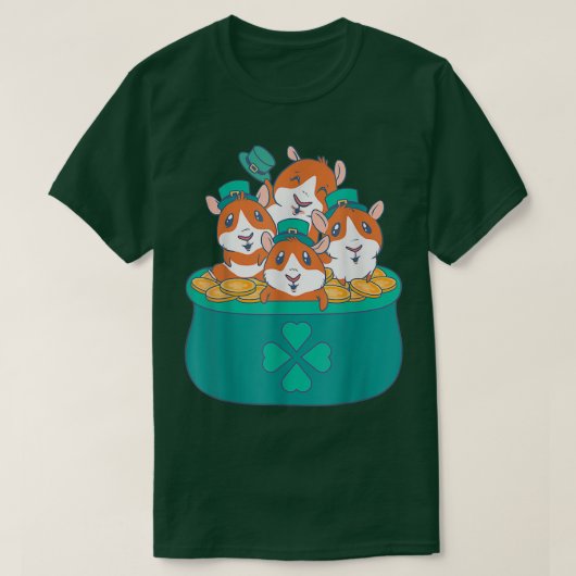 Guinea pigs patricks four guinea pigs inside t-shirt (Design voorkant)