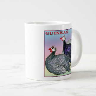Guineas Three Fowl Grote Koffiekop