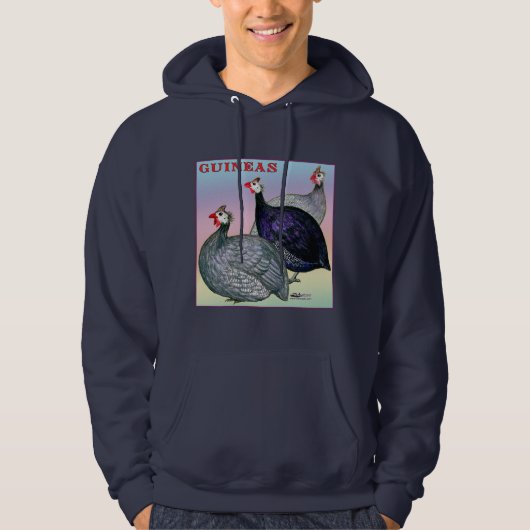 Guineas Three Fowl Hoodie (Voorkant)