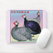 Guineas Three Fowl Muismat (Met muis)