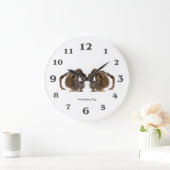 Guinee-afbeelding voor ronde (grote) wandklok (Huis)