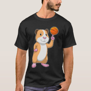 Guinee als Basketball-speler met Basketball.pn T-shirt