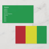 Guinee - Bedrijven Visitekaartje (Voorkant / Achterkant)