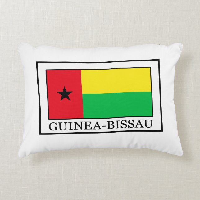 Guinee-Bissau Accent Kussen (Voorkant)