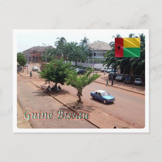 Guinee-Bissau - Bissau - City Center - Briefkaart (Voorkant)