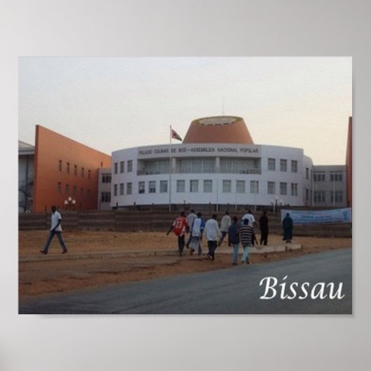 Guinee-Bissau - Bissau - Poster (Voorkant)