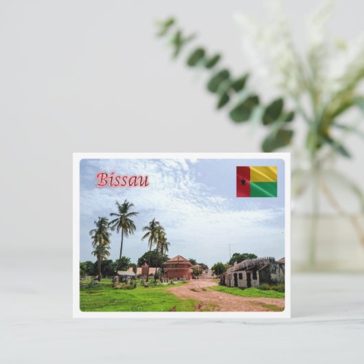 Guinee-Bissau - Briefkaart (Staand voorkant)