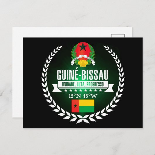 Guinee-Bissau Briefkaart (Voorkant / Achterkant)