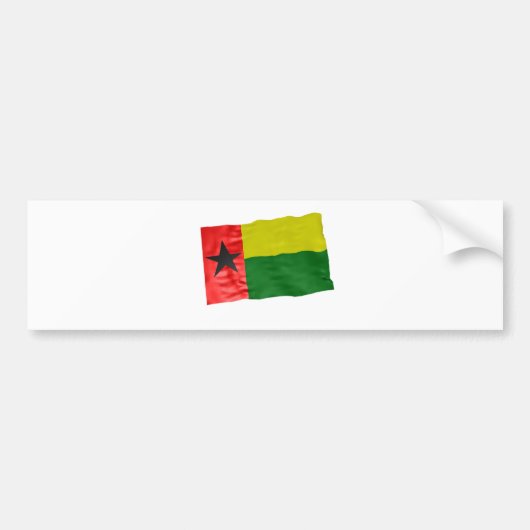 guinee - bissau bumpersticker (Voorkant)