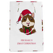 Guinee-Bissau Eerste kerstkaartje Gepersonaliseerd Medium Cadeauzakje (Voorkant)