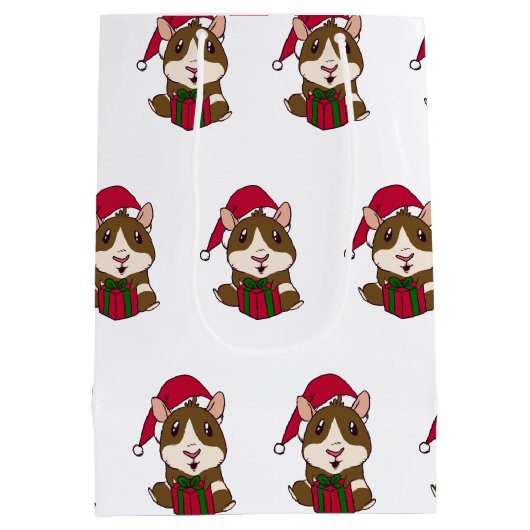 Guinee-Bissau Eerste kerstkaartje Gepersonaliseerd Medium Cadeauzakje (Achterkant)