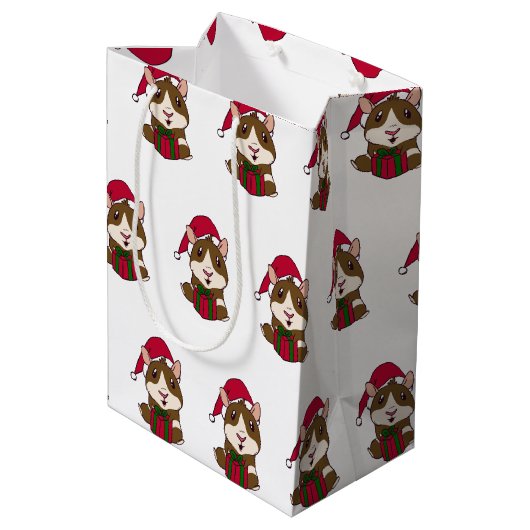 Guinee-Bissau Eerste kerstkaartje Gepersonaliseerd Medium Cadeauzakje (Achterkant Gekanteld)