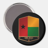 Guinee-Bissau Magneet (Voorkant / Achterkant)