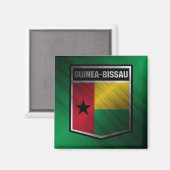 Guinee-Bissau Magneet (Voorkant / Achterkant)